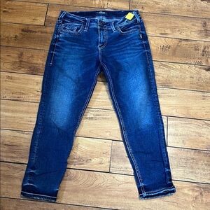 Silver Suki skinny crop jeans